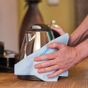 Hovedbilde Microfiber Hi Shine Vindusklut 40x40 Bl&aring;